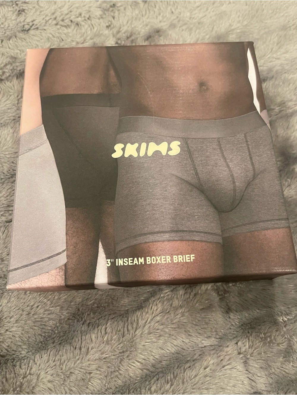 Skims Cotton Men 3” Inseam Boxer Brief